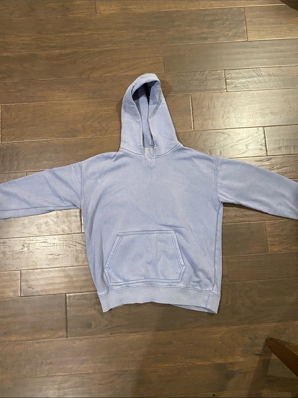 GAP Teen Light Jean Blue Hoodie with Fleece Lining